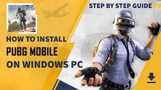 How Play PUBG Mobile on PC or Laptop