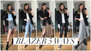 5 Ways To Style A Blazer