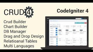 CodeIgniter 4 CRUD Builder