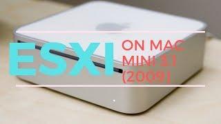 Install ESXi 5.1/5.5/6.0 to Mac Mini 3.1 (2009)