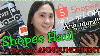 HUGE SHOPEE HAUL 2018I Euanne Hyuna