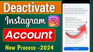 Instagram account deactivate kaise kare | how to deactivate instagram account | deactivate instagram