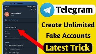 Telegram fake account kaise banaye 2021 | How to make fake telegram account | Telegram Fake Account