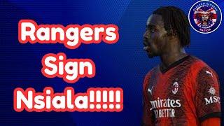Breaking Rangers News: Nsiala Signed!!!!!