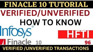 FINACLE 10 Tutorial || HFTI Menu ||Finacle10 Menu || Learn and gain