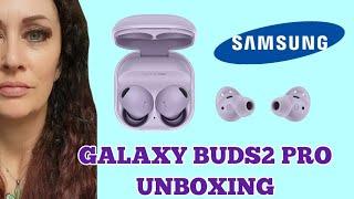 SAMSUNG GALAXY BUDS2 PRO UNBOXING | Opinionated Horsewoman