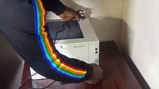 Unboxing HP Laser Jet Pro M404DW Printer