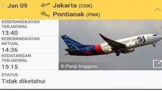 Viral Penampakan Pesawat sriwijaya air setelah jatuh