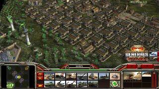 Command & Conquer: Generals - Shockwave - China SW 1 vs 5 HARD Generals (We Will Fight For China)
