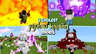 3 Coolest Jujutsu Kaisen addons mcpe 1.21 | jujutsu kaisen mod minecraft pe | jujutsu kaisen addon