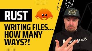 How to Write Data to Files in Rust
