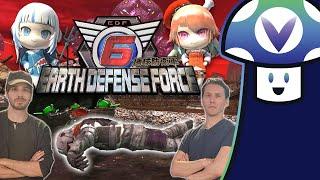 Vinny, Jerma, Pokelawls & Ster - EARTH DEFENSE FORCE 6