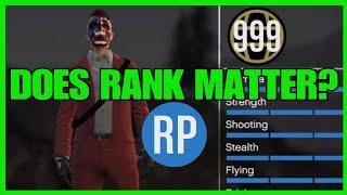 Does Rank Matter in GTA Online? (What is the Last Rank to Offer Perks?)