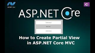 How to Create Partial View in ASP.NET Core MVC