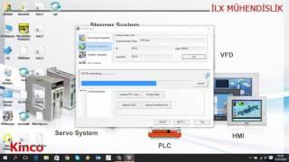 Kinco HMI'dan Program Upload Etme ve Decompile İşlemi ( Kinco HMI Upload-Download-Decompile )