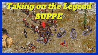 Conquering My Fear of Suppe! | 1v1 Set vs Oranos (Suppe) #aom #ageofempires
