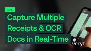 Intelligently Capture Multiple Receipts & OCR Documents in Real-Time