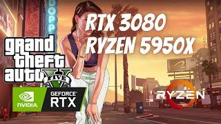 GTA 5 Benchmark with RTX 3080 and Ryzen 9 5950X - Maxing Out Settings in 2023