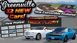 37 NEW CARS, PLATES AND CONVERTIBLE FEATURES + MORE! | Greenville Update