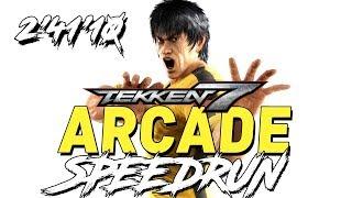 Tekken 7 Arcade Mode Speedrun 02:41:10 (Ultra Hard/2 Rounds)