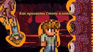 Что делать, если кинул куклу вуду гида в лаву, но ничего не произошло? Как призвать Стену плоти?