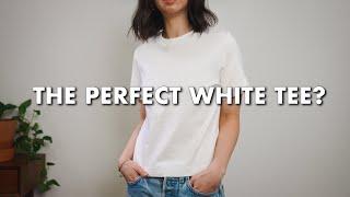 I asked you who makes the PERFECT white t-shirt. This is what you said.