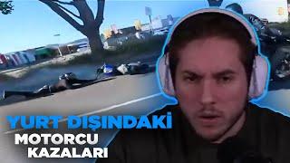 Rraenee - Yurt Dışında Yaşanmış Motorcu Kazalarını İzliyor! | @KaosRiders