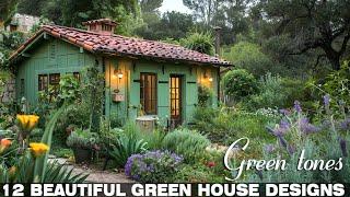 Someone fainted when they saw the beautiful green houses hidden under the trees.