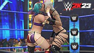 LIV MORGAN vs ASUKA - WWE 2k23 Gameplay (No Commentary)