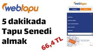 Telefonla Yeni Tapu senedi 5 dakikada nasıl alınır