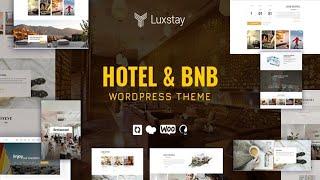 LuxStay - Hotel & BnB WordPress Theme Free Download