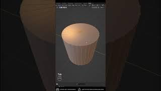 Pro Modeling Tip #13 - Cylinder Topology (Arijan) #shorts #blender #tutorial