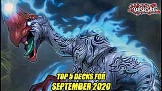 Top 5 Yu-Gi-Oh! Decks For September 2020 (Post Ban List)