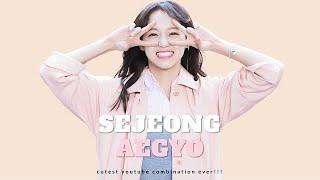 SEJEONG CUTEST AEGYO COMBINATION EVER  5 minutes of her aegyo  a video that makes you smile