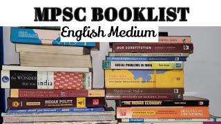 MPSC BOOKLIST in English/Rajyaseva booklist/books I refer for MPSC/राज्यसेवा इंग्रजी बुक लिस्ट