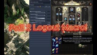 New PoE 2 logout Macro! #poe2  #pathofexile2  #pathofexile