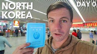 OVERNIGHT TRAIN TO NORTH KOREA (weird border town)