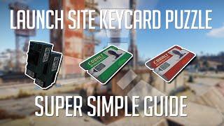 Launch Site Keycard Puzzle in 113 Seconds | Rust Monument Puzzles