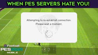 When PES Servers hate you in Online Match.exe eFootball PES 21 Mobile