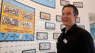 Tour of The Art Corner at Disney Springs!