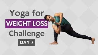 Yoga for Weight Loss | Day 7 | Power Yoga | Yoga with Naveen