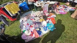 b'lucky the return of the magnificent 7 mega bank holiday car boot hunt  part 3 vlog 192 Stanbro x2