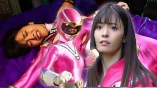 Superheroine Japanese Pink Rangers GHKU