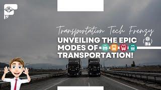 Transportation Tech Frenzy: Unveiling the Epic Modes of Transportation!