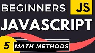 Math Methods and How to Generate a Random Number with JavaScript | JavaScript Tutorial for Beginners