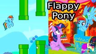My Little Rainbow Dash Flappy Pony + Horse Racing - Let's Play Online Games - Honeyheartsc