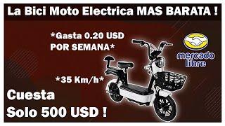 Compre La Bici Moto Electrica Mas Barata De Mercadolibre - Vale La Pena Por Su Precio ? REVIEW