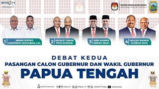 DEBAT KEDUA PASANGAN CALON GUBERNUR DAN WAKIL GUBERNUR PAPUA TENGAH