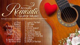 Top 100 Legendary Instrumental Guitar Love Songs Of All Time  Relaxing Guitar Music