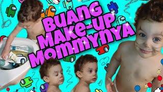 Bayi Lucu Ketahuan Buang Makeup Mommy nya Kedalam Toilet, Jasmint Rich Shine Pura Pura Ngak Bersalah